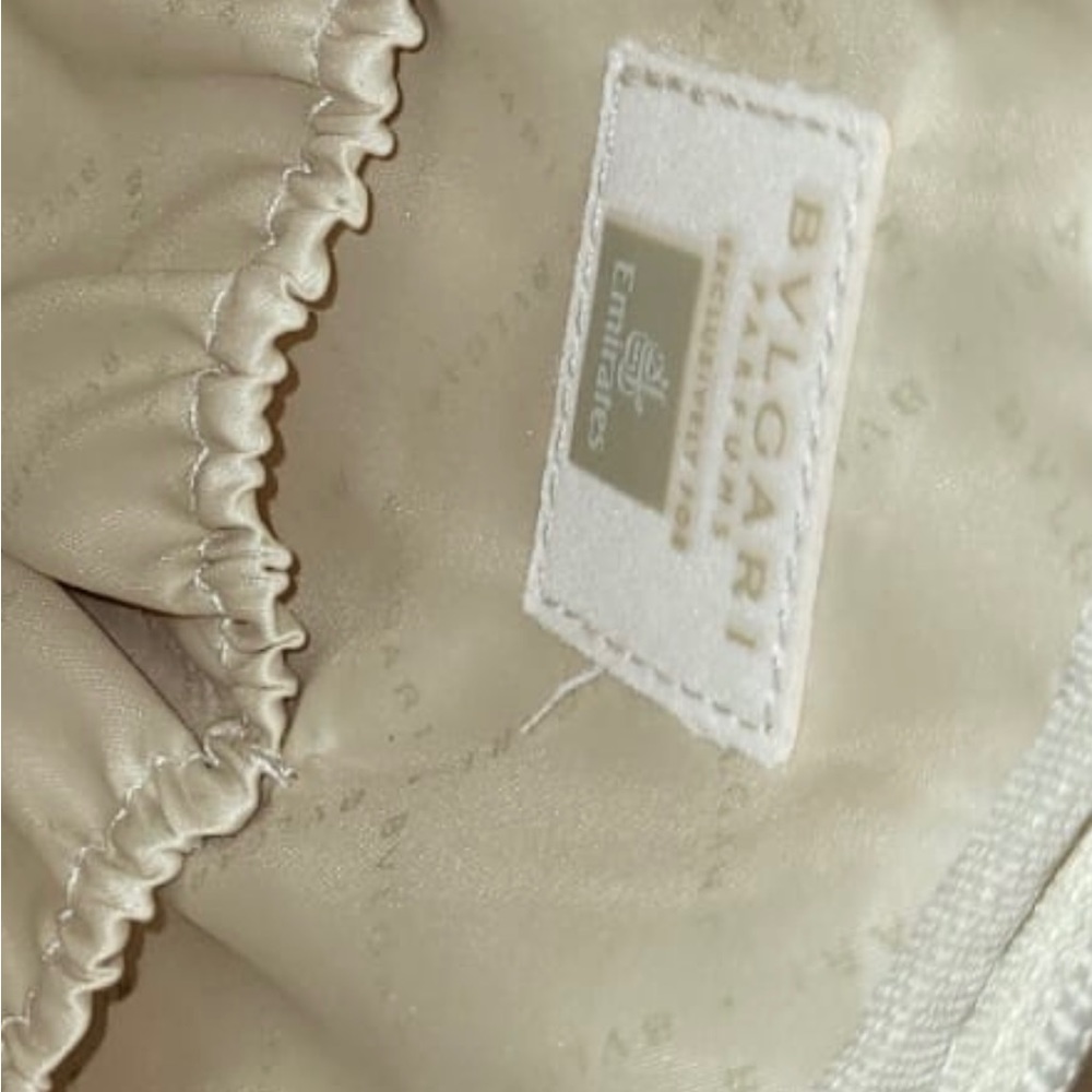 Bvlogari cosmetics travel bag